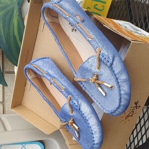 Diji Blue loafers
